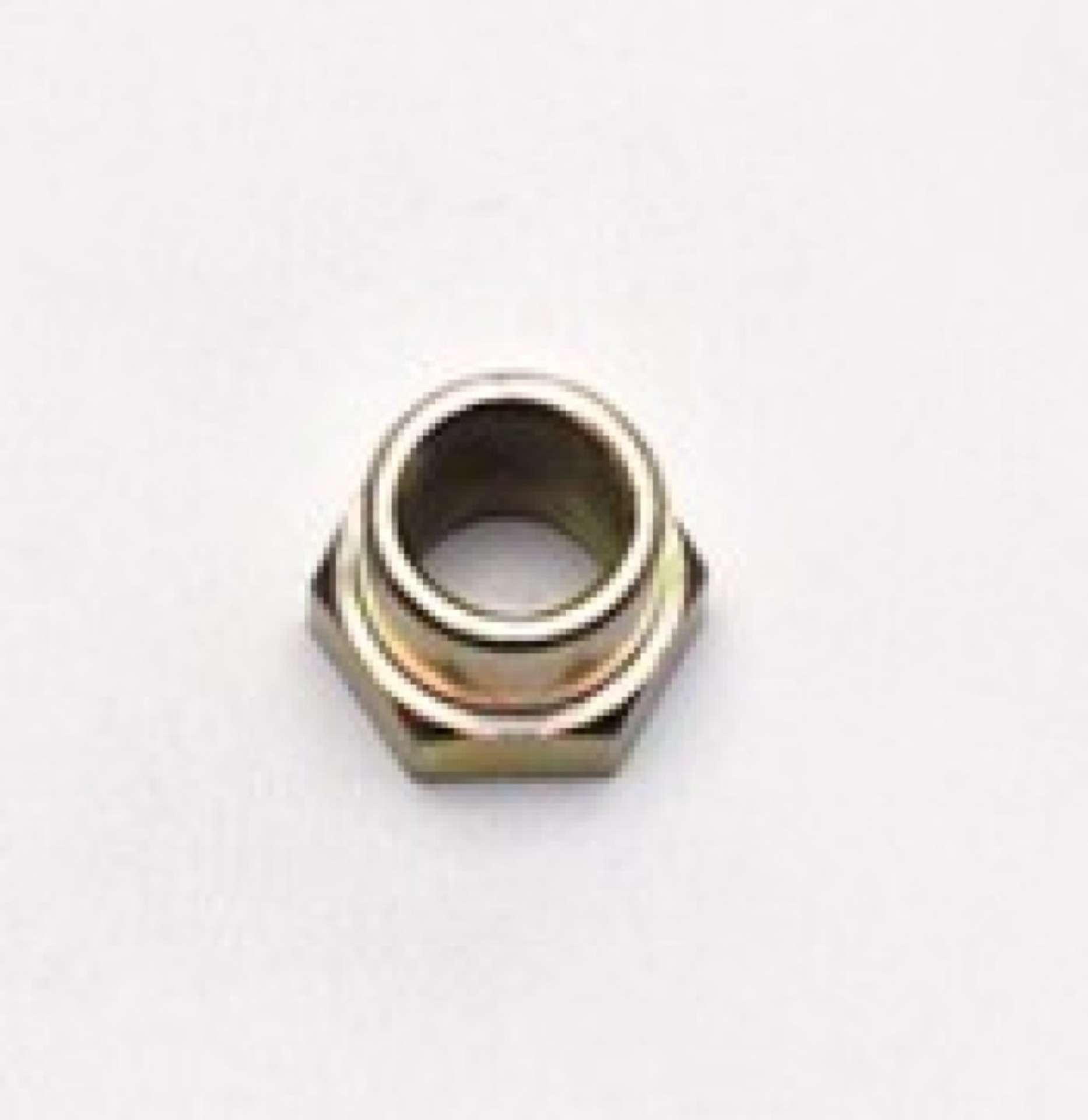 Picture of Wilwood 3-8-24 Clevis Locking Zinc Type II Gold Hex Nut