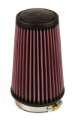 Picture of K&N Filter Universal Rubber Filter 3 1-2 inch Flange 4 5-8 inch Base 3 1-2 inch Top 7 inch Height