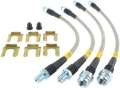 Picture of StopTech 90-94 Mitsubishi Eclipse Stainless Steel Rear Brake Lines