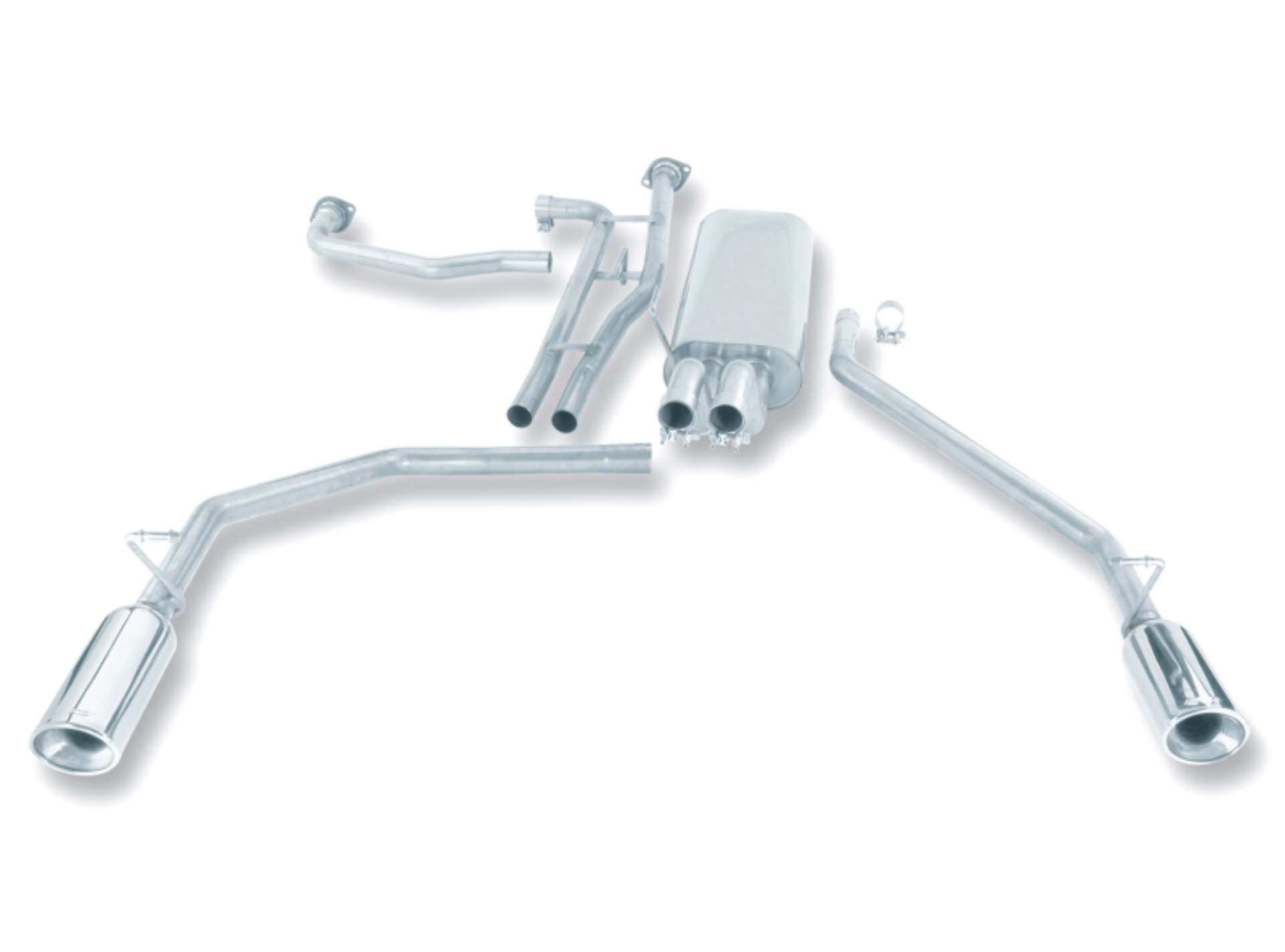 Picture of Borla 04-15 Nissan Titan 5-6L-V8 2&4WD Catback Exhaust System