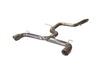 Picture of Injen 15-17 Volkswagen GTI 3in Cat-Back Stainless Steel Exhaust w- Dual Polished Tips