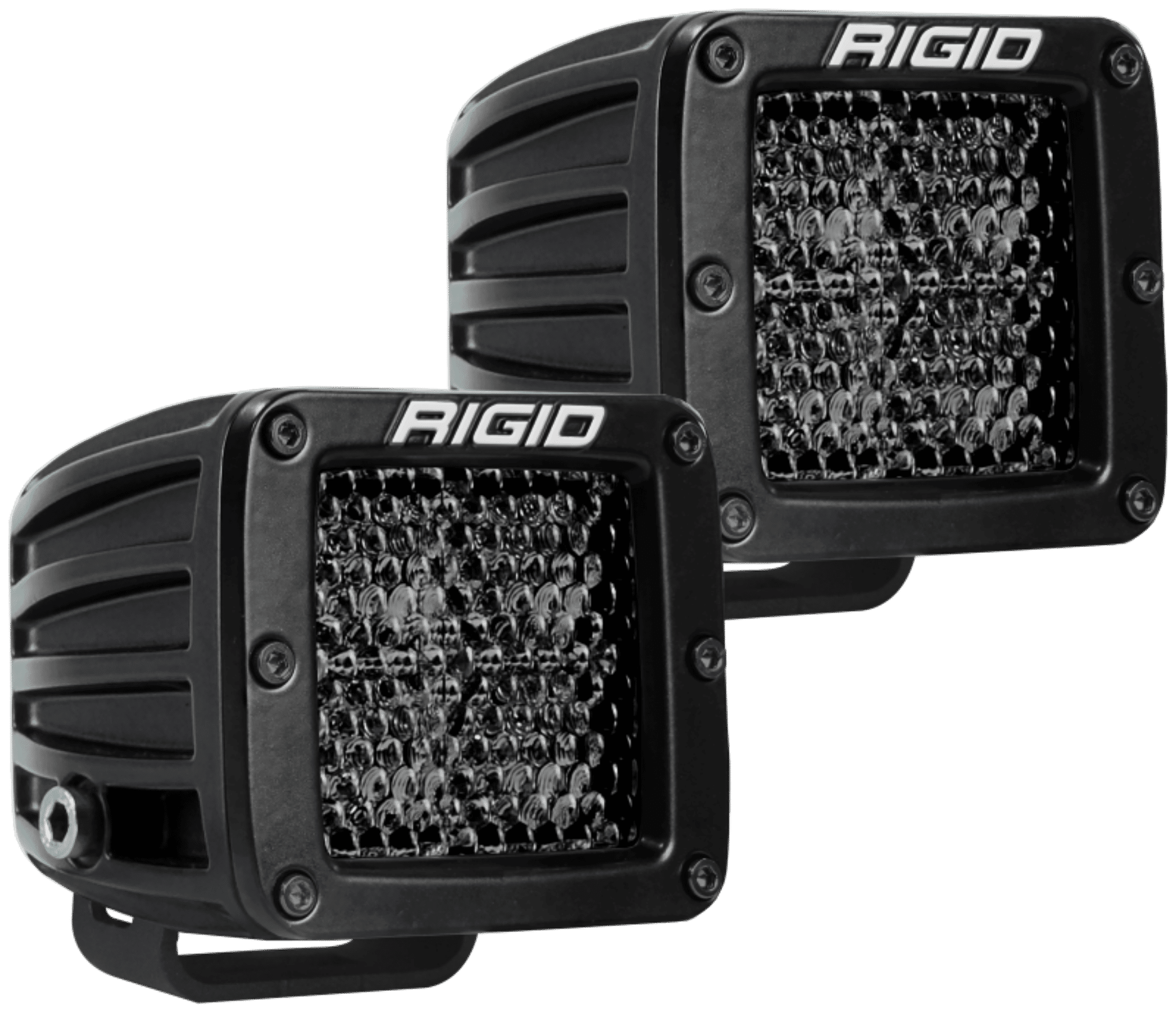 Picture of Rigid Industries D Series PRO Midnight Edition - Spot - Diffused - Pair