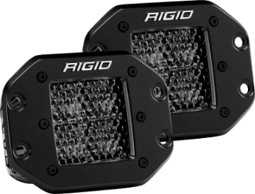 Picture of Rigid Industries D Series PRO Midnight Edition - Spot - Diffused - Pair