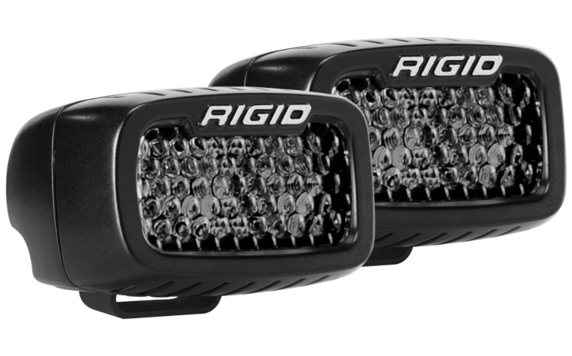 Picture of Rigid Industries SR-M Series PRO Midnight Edition - Spot - Diffused - Pair