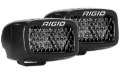 Picture of Rigid Industries SR-M Series PRO Midnight Edition - Spot - Diffused - Pair