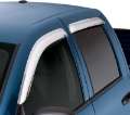 Picture of AVS 2019 RAM 1500 Crew Cab Ventvisor Outside Mount Front & Rear Window Deflectors 4pc - Chrome