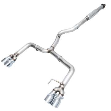 Picture of AWE Tuning Subaru WRX-STI VA-GV Sedan Track Edition Exhaust - Chrome Silver Tips 102mm