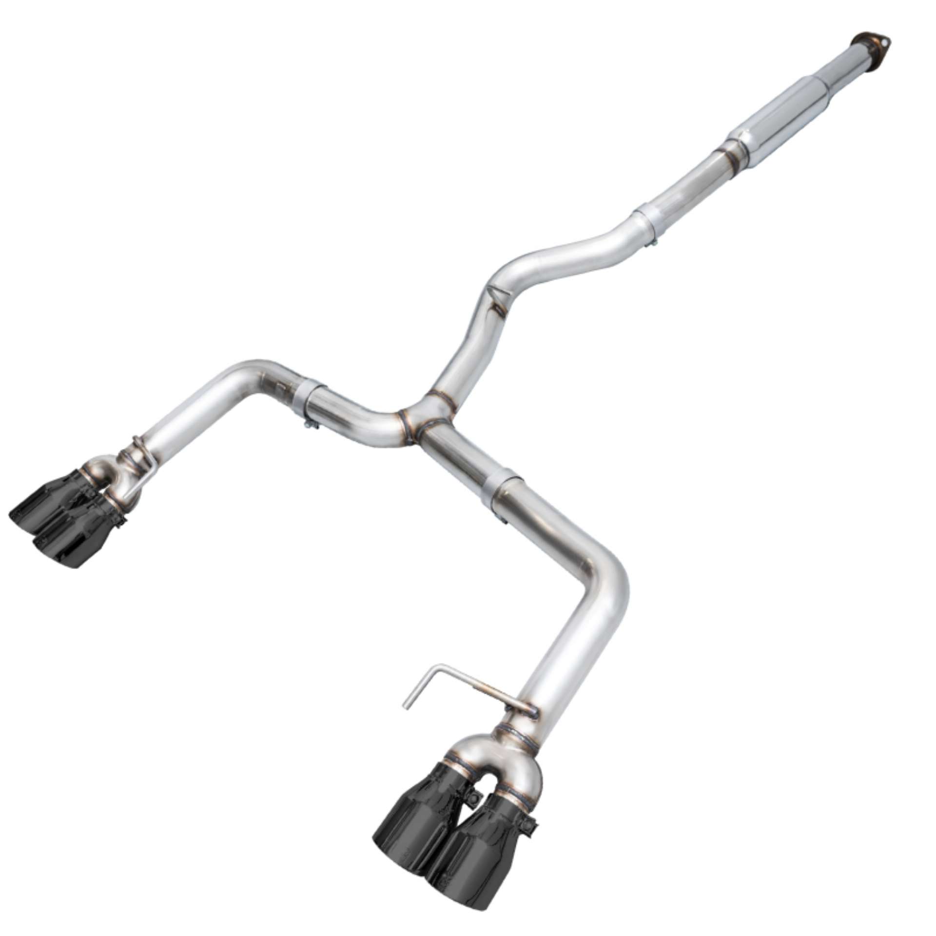 Picture of AWE Tuning Subaru WRX-STI VA-GV Sedan Track Edition Exhaust - Diamond Black Tips 102mm