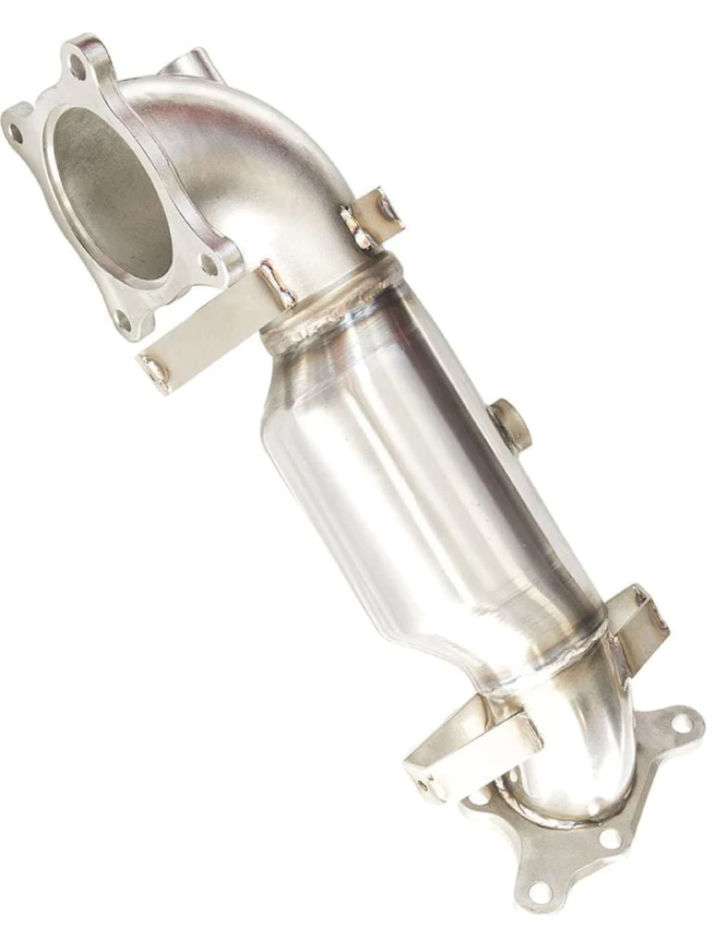 Picture of Invidia 17+ Honda Civic Type-R FK8 76mm Downpipe w- High Flow Cat