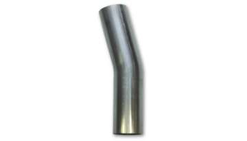 Picture of Vibrant 1in OD T304 SS 15 Deg Mandrel Bend 4in Leg Length 2in Centerline Radius