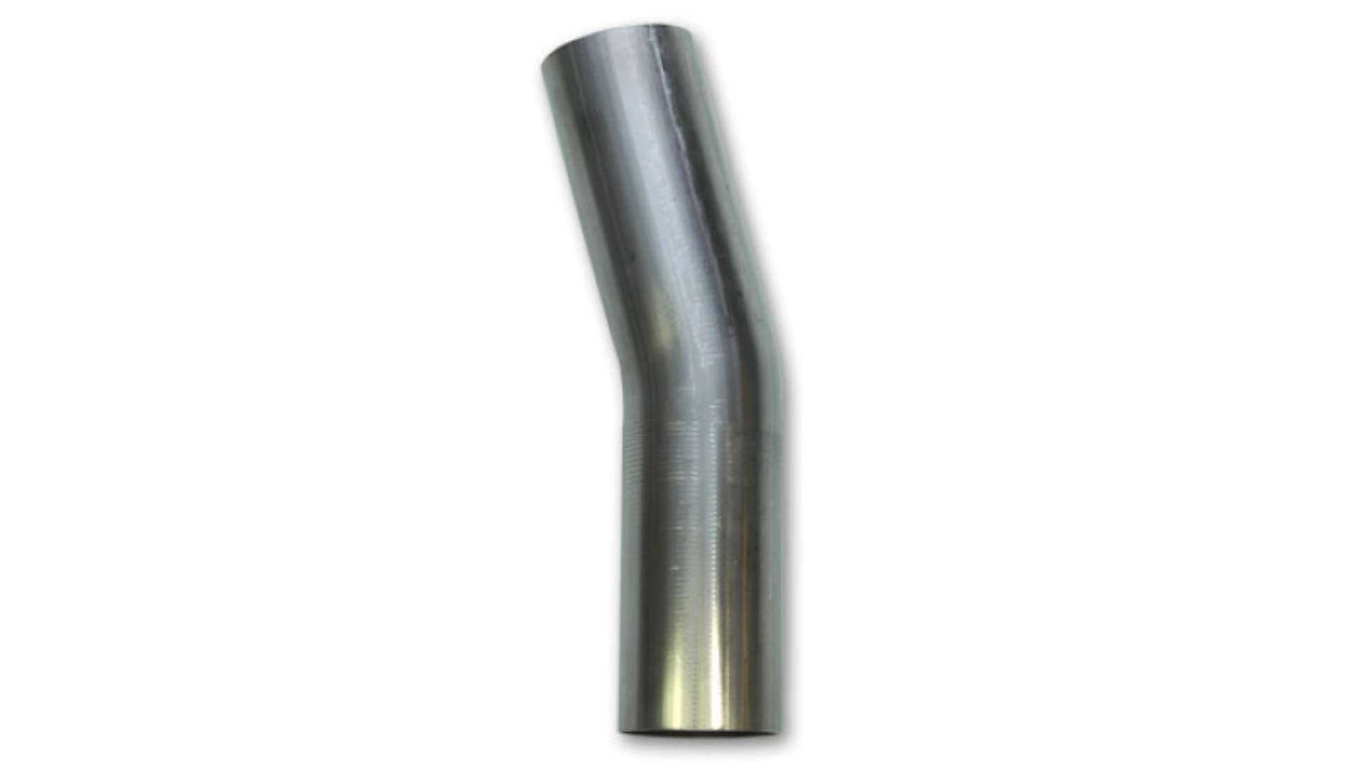 Picture of Vibrant 1-25in OD T304 SS 15 Deg Mandrel Bend 4in Leg Length 2in Centerline Radius