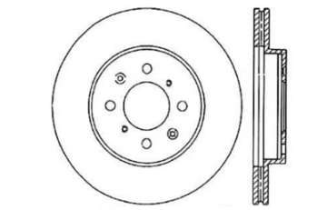 Picture of StopTech 90-01 Acura Integra exc- Type R - 01-05 Honda Civic - 07+ Honda Fit - 93-97 Del Sol VTEC