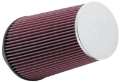 Picture of K&N Universal Chrome Filter 3 1-2 inch ID FLG - 6 inch Bottom - 4 1-2 inch CR - 9 inch Length