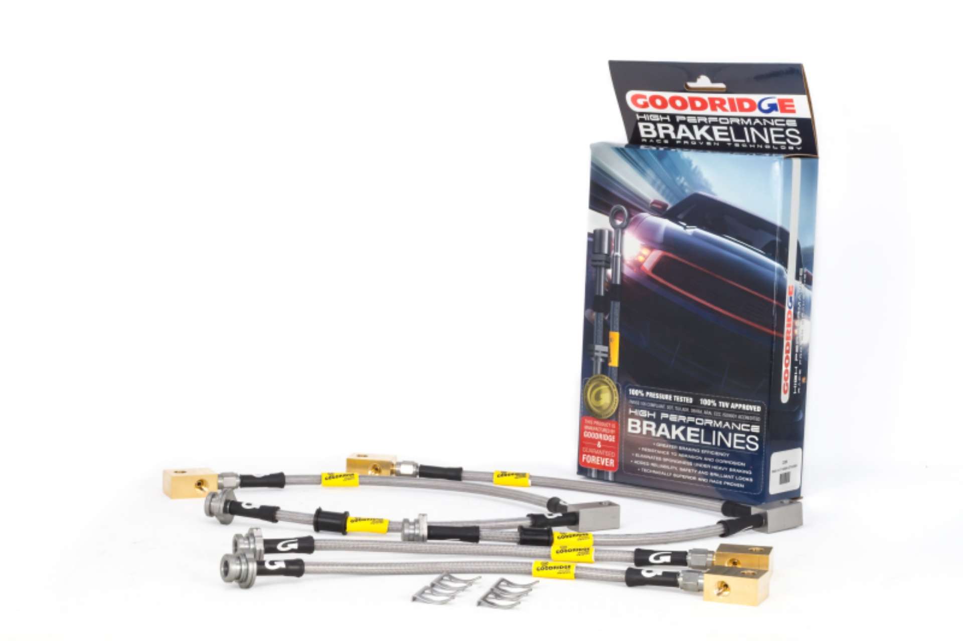 Picture of Goodridge 14-17 Nissan GT-R NISMO Only SS Brake Line Kit