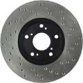 Picture of StopTech 06-18 Honda Civic Cryo Drilled Sport Right Front Rotor