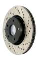 Picture of StopTech 17-18 Honda Civic SI - Acura ILX Drilled Sport Left Front Rotor