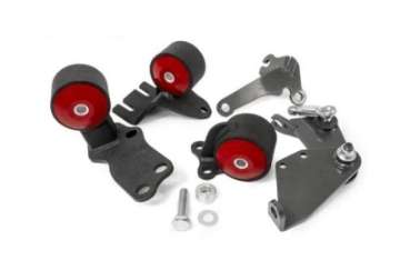 Picture of Innovative 88-91 Civic B-Series Black Steel Mounts 60A Bushings w-o Actuator