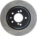 Picture of StopTech 00-03 BMW M5 E39 Slotted & Drilled Right Rear Rotor