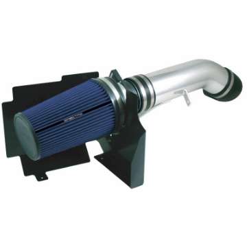 Picture of Spectre 99-07 GM Truck V8-4-8-5-3-6-0L F-I Air Intake Kit - Clear Anodized w-Blue Filter