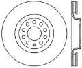 Picture of StopTech 01-09 Audi A4 Sport Slotted & Drilled Front Left Cyro Rotor