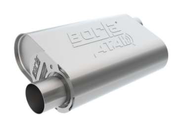 Picture of Borla CrateMuffler BB Mopar 383-413-426-440 ATAK 2-5in Offset-Offset 14inx4-35inx9in Oval Muffler