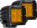 Picture of Rigid Industries D-Series - Diffused Rear Facing High-Low - Yellow - Pair