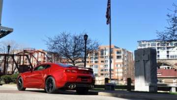 Picture of Corsa 2016-2024 Chevy Camaro SS 6-2L Xtreme+ 2-75in Cat-Back Dual Rear Exit w- Twin 4in PolishedTips