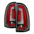 Picture of Spyder 05-15 Toyota Tacoma LED Tail Lights Not Compatible w-OEM LEDS - Black ALT-YD-TT05V2-LB-BK