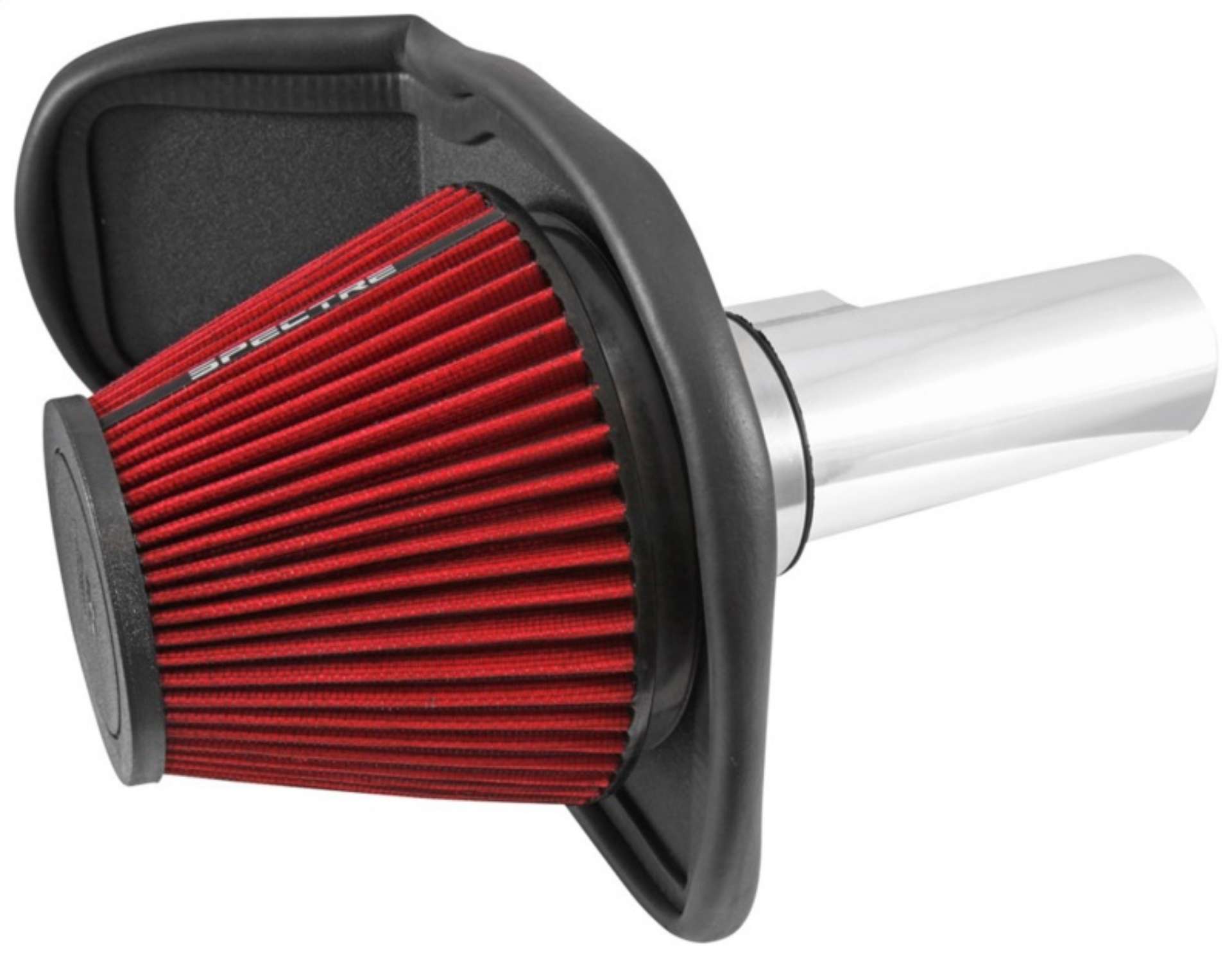 Picture of Spectre 11-15 Chevy Cruze 1-4L Air Intake Kit - Polished w-Red Filter