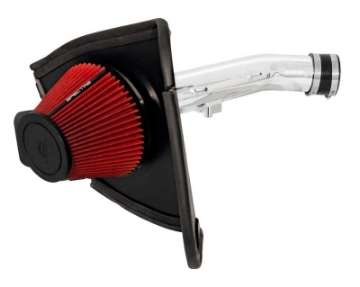 Picture of Spectre 99-04 Toyota Tacoma 3-4L Air Intake Kit - Polished w-Red Filter