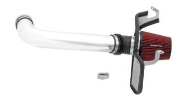 Picture of Spectre 70-81 Camaro LS Blade MAFS Driver Side Air Intake Kit - Polished w-Red Filter