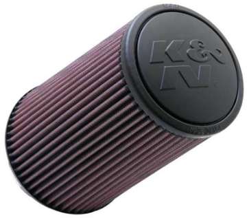 Picture of K&N Universal Rubber Filter 4inch FLG - 6inch OD-B - 4-5-8inch OD-T - 9inch H