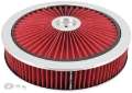 Picture of Spectre ExtraFlow HPR Air Cleaner Assembly 14in- x 3in- - Red