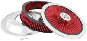 Picture of Spectre ExtraFlow HPR Air Cleaner Assembly 14in- x 3in- - Red