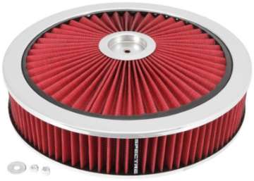 Picture of Spectre ExtraFlow HPR Air Cleaner Assembly 14in- x 3in- - Red