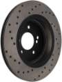 Picture of StopTech 01-07 BMW M3 E46 - 00-04 M5 E39 Drilled Right Rear Rotor