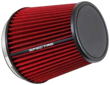 Picture of Spectre HPR Conical Air Filter 6in- Flange ID - 7-313in- Base OD - 7in- Tall - Red