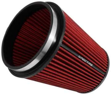 Picture of Spectre HPR Conical Air Filter 6in- Flange ID - 7-719in- Base OD - 8-5in- Tall - Red