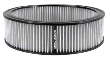 Picture of Spectre Round Air Filter 14in- x 4in- - White