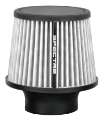 Picture of Spectre Conical Air Filter - Round Tapered 3in- - White