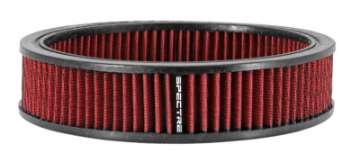 Picture of Spectre Round Air Filter 9in- x 2in- - Red