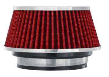 Picture of Spectre Adjustable Conical Air Filter 2-1-2in- Tall Fits 3in- - 3-1-2in- - 4in- Tubes - Red