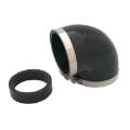 Picture of Spectre Coupler Elbow Reducer 3in- - 90 Degree w-2-5in- Insert PVC - Black