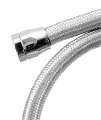 Picture of Spectre Stainless Steel Flex Fuel Line 3-8in- ID - 3ft- w-Chrome Clamps