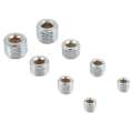 Picture of Spectre Pipe Plug Kit - Includes 2 1-8in- - 2 1-4in- - 2 3-8in- - 2 1-2in- Plugs - Chrome