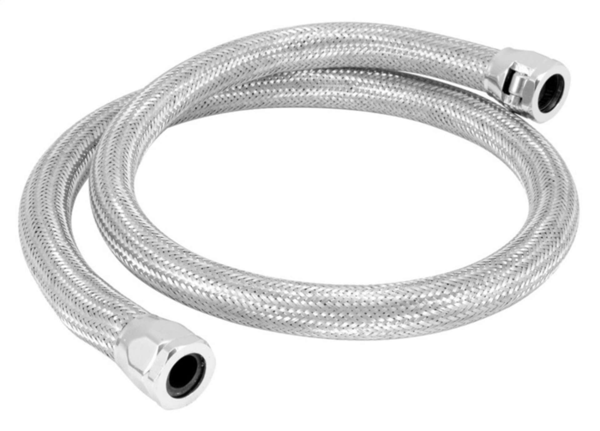 Picture of Spectre Stainless Steel Flex Heater Hose Kit 5-8in- Diameter - 4ft- Chrome