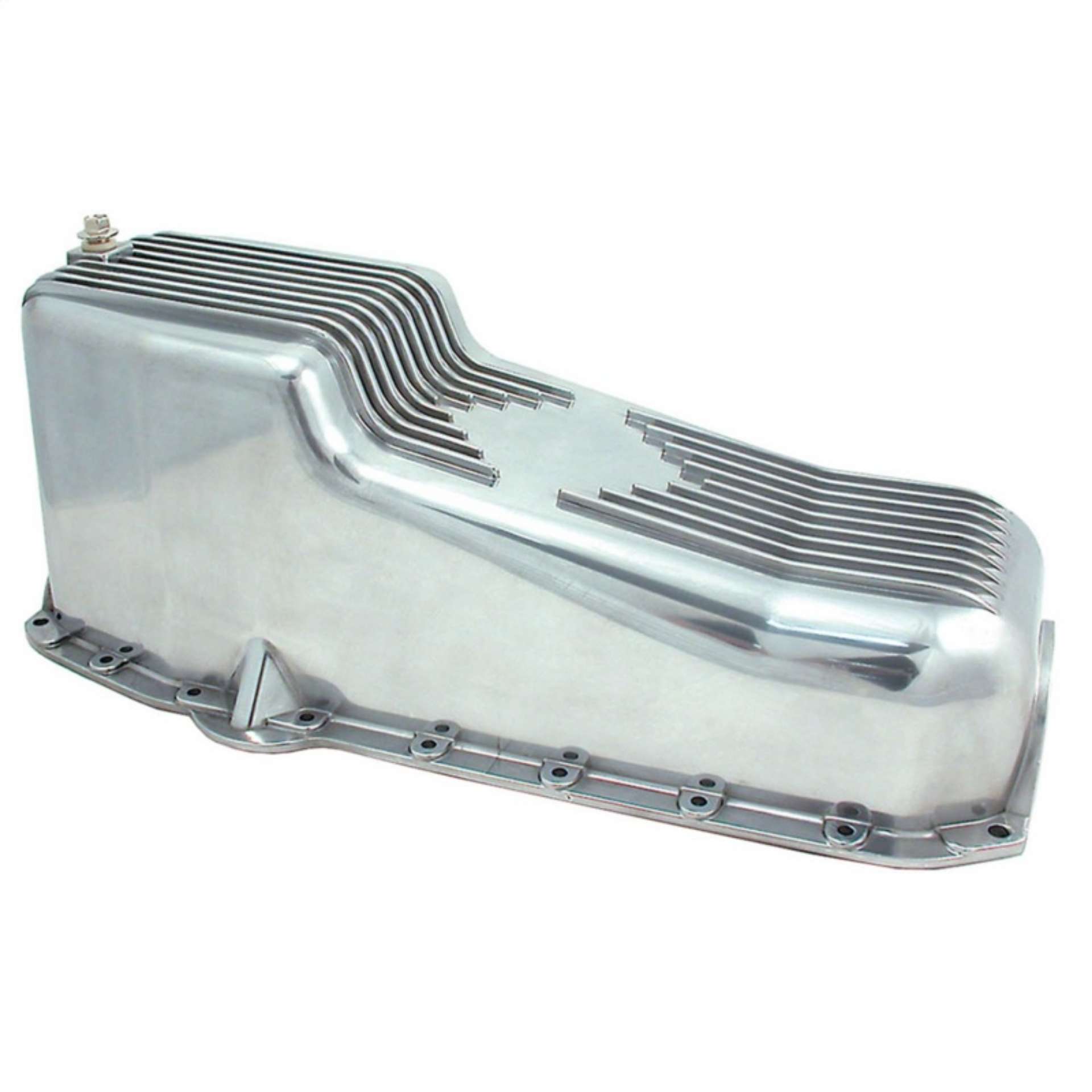 Picture of Spectre 55-79 SB Chevy Oil Pan Kit - Polished Aluminum