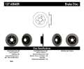 Picture of StopTech 06-09 Honda Civic Ex-Si Slotted & Drilled Right Rear Rotor