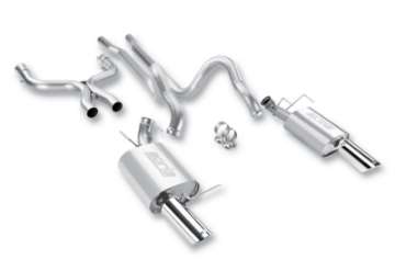 Picture of Borla 2011-2012 Mustang GT 5-0L 8cyl 6spd RWD Agressive ATAK Catback Exhaust