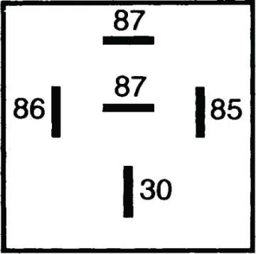 Picture of Hella Relay 12V 40A SPST D87 Bkt